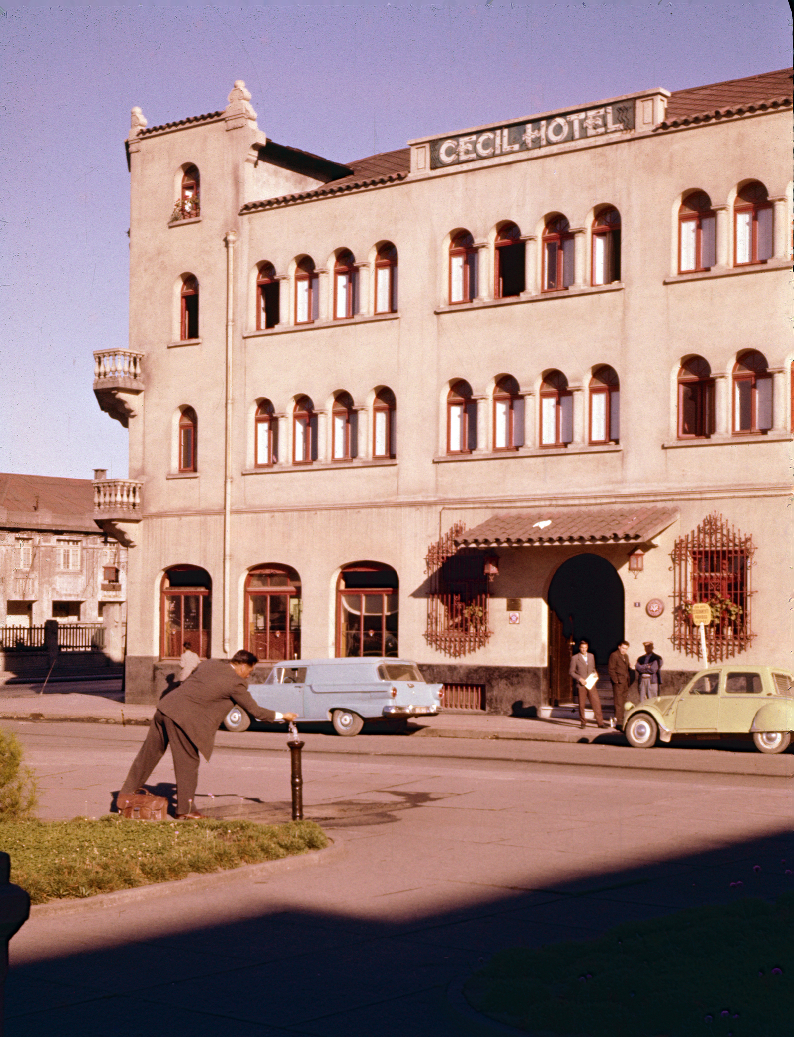 Hotel Cecil en Concepción 1960