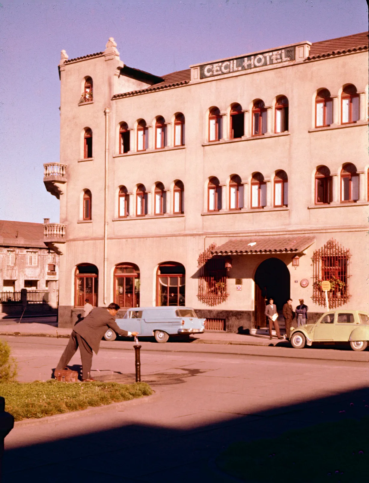 Hotel Cecil en Concepción 1960