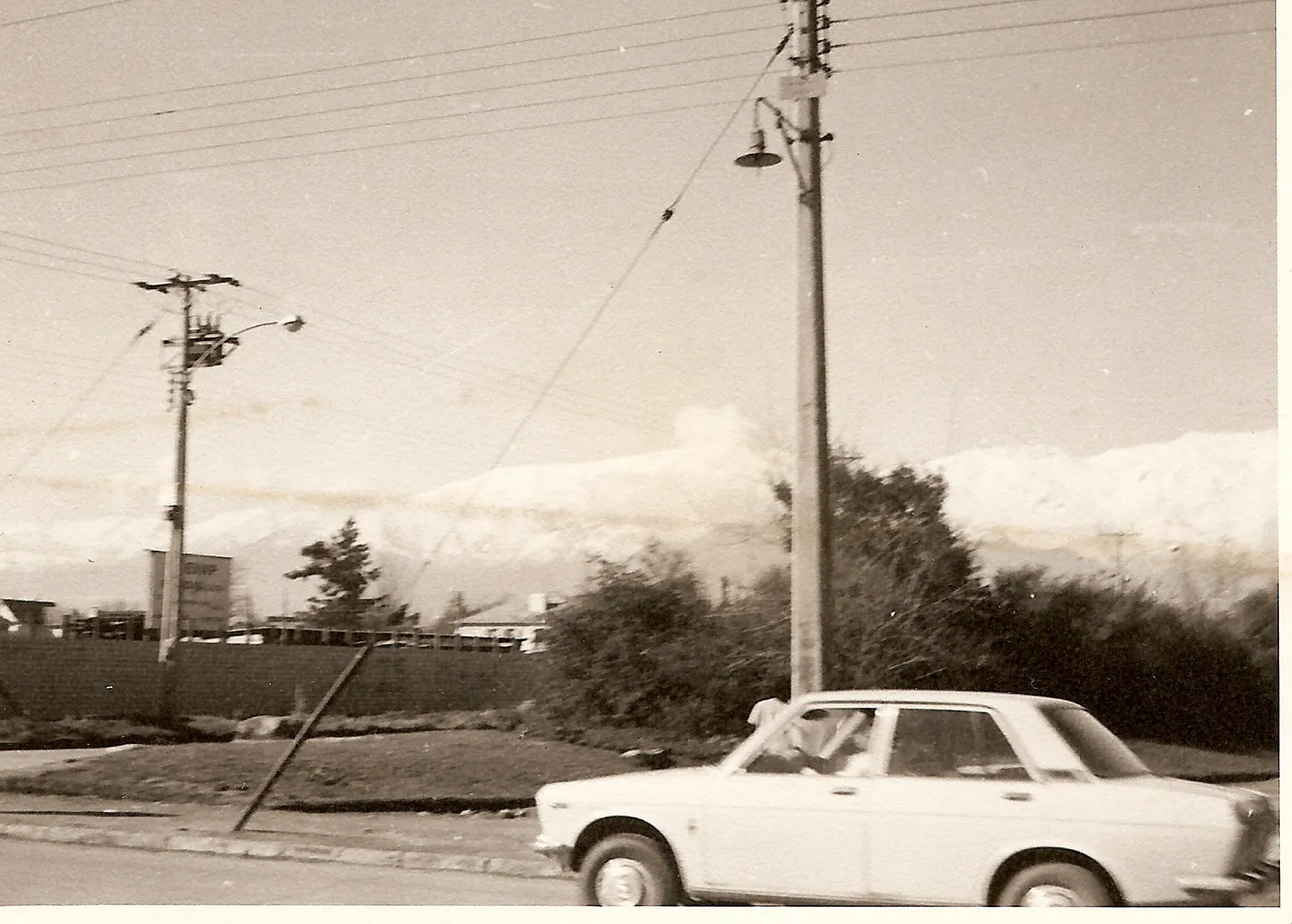 Calle Francisco de Aguirre en 1972