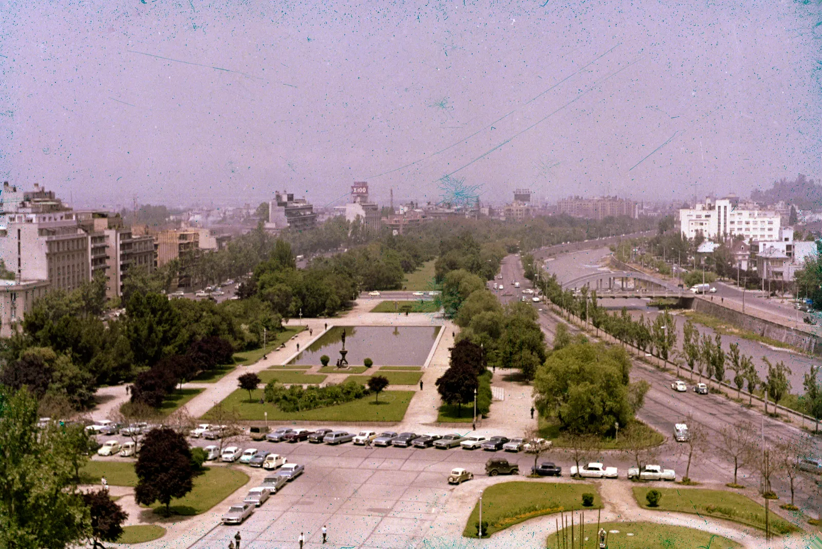Plaza de la Aviación en 1970