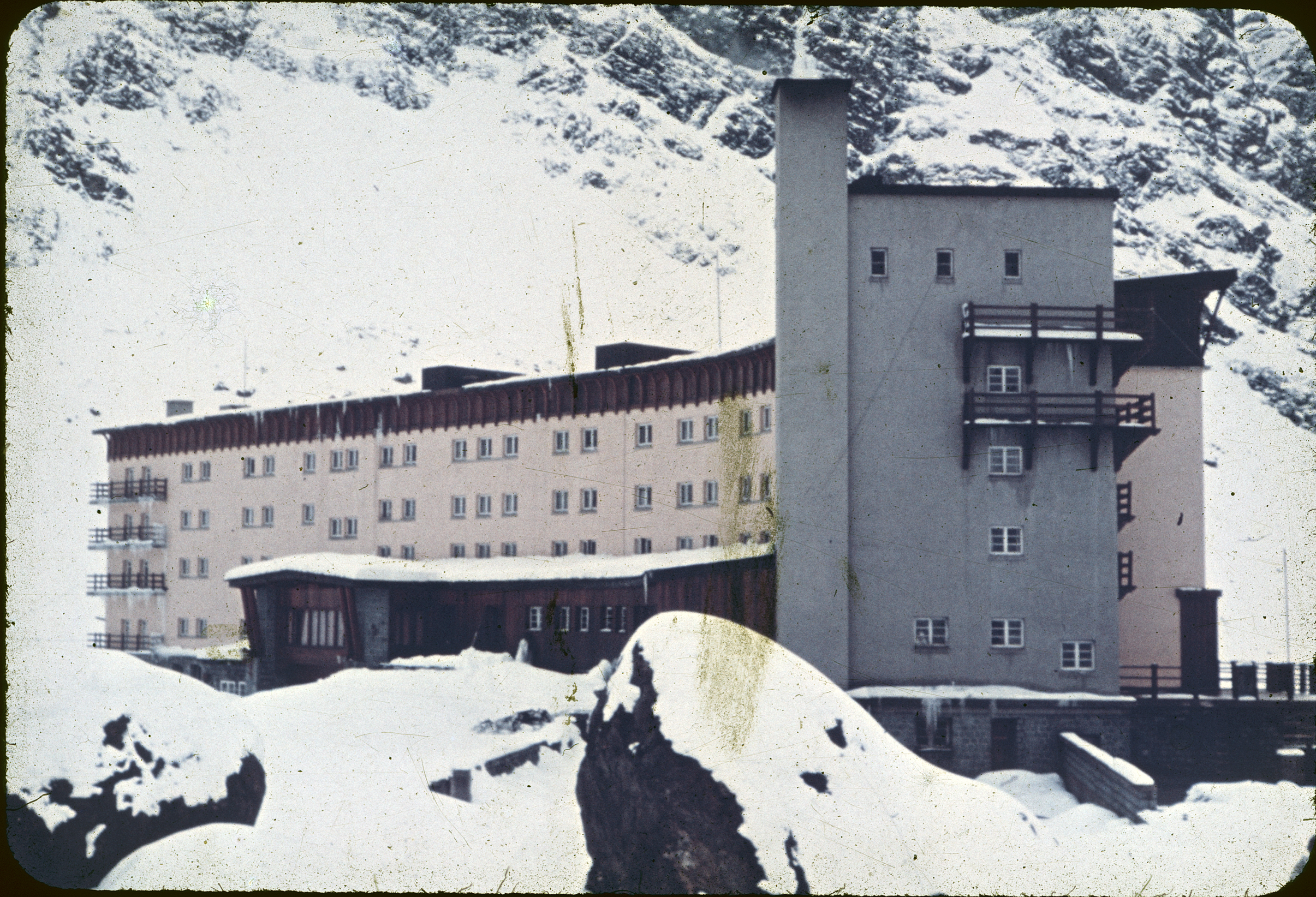 Hotel Portillo, Portillo, años 60