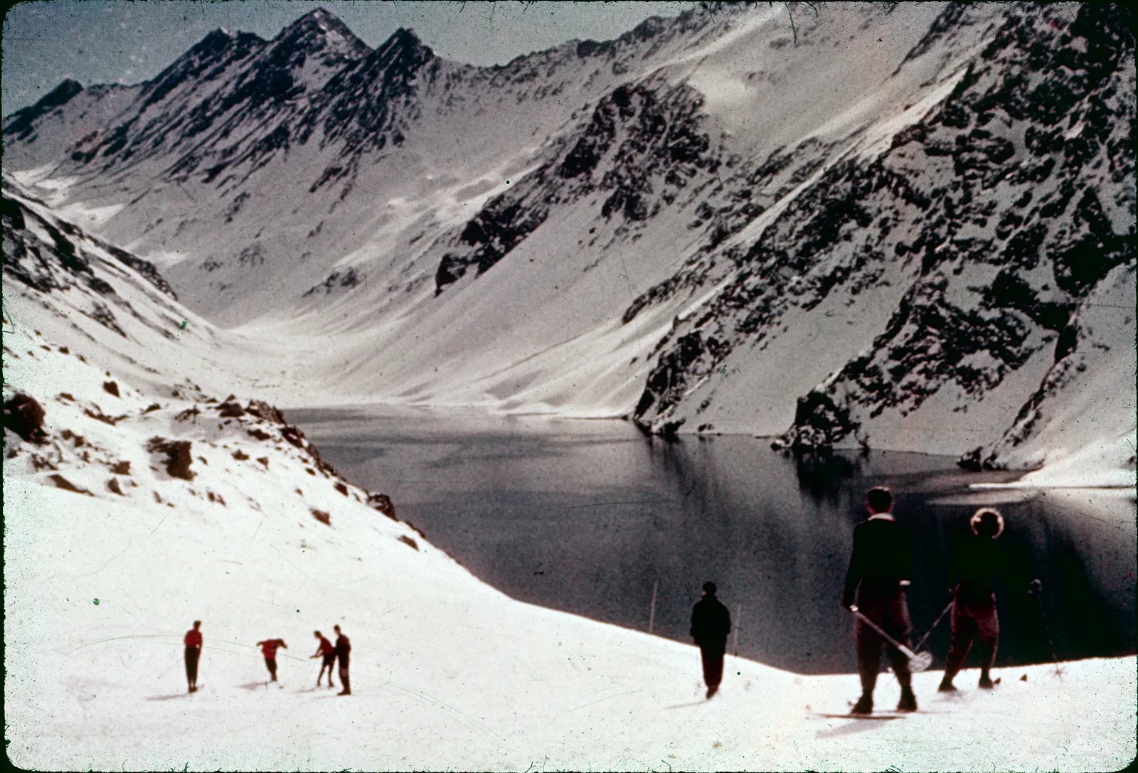 Laguna del Inca, Potillo. Años 60