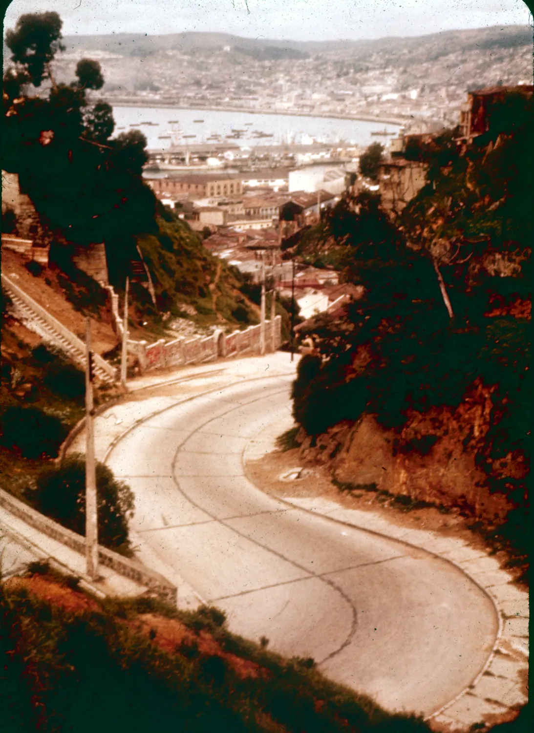 Calle Orompello, Valparaíso. 1960