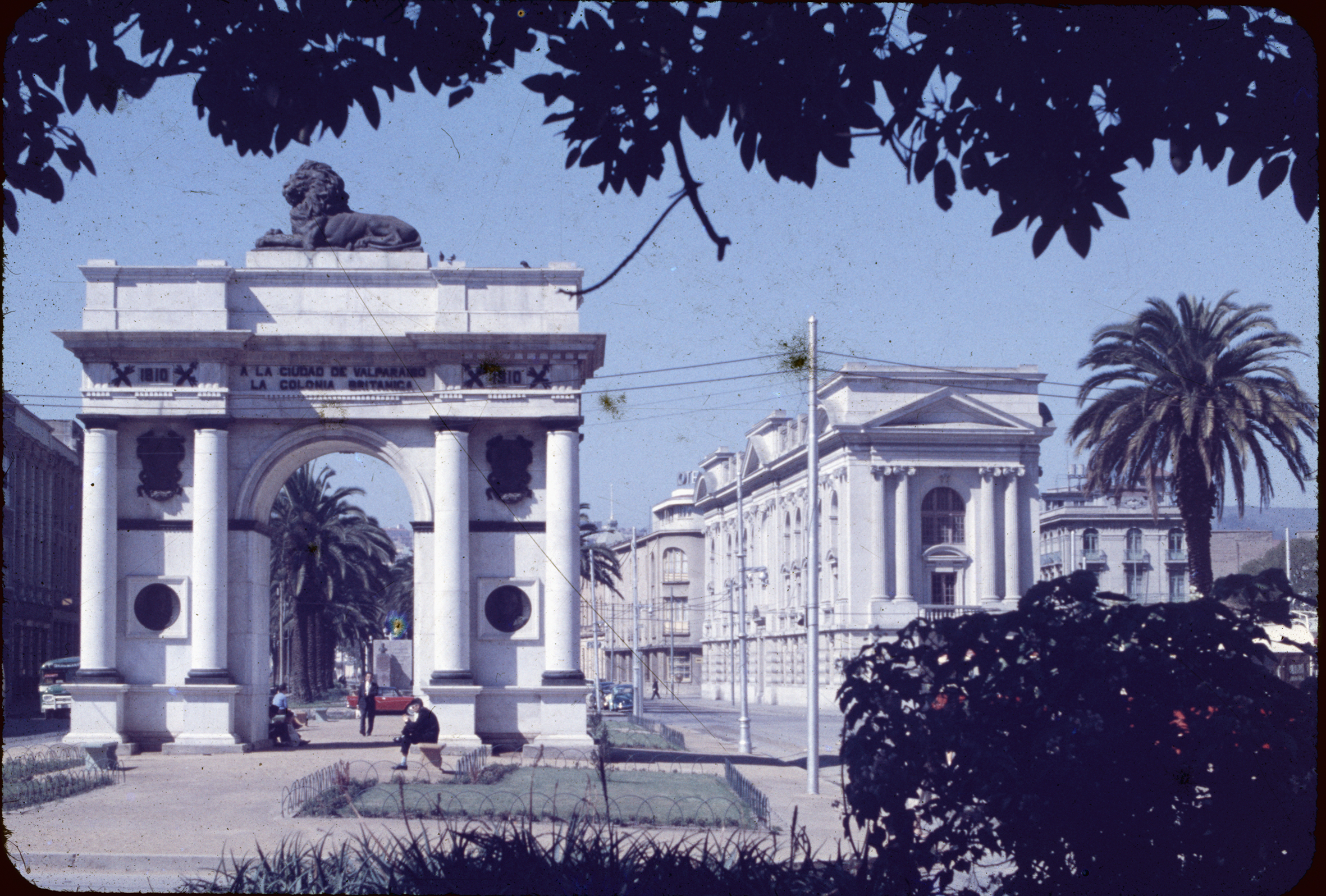 Arco Británico, Valparaíso en los 60s
