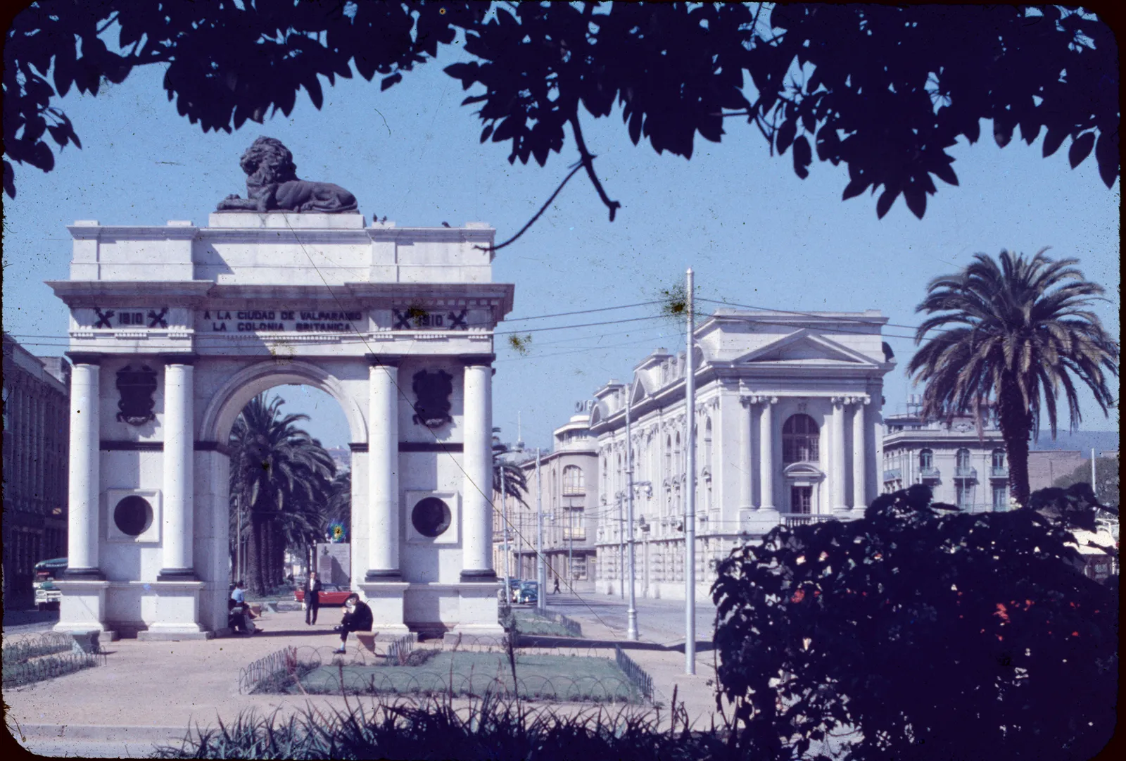 Arco Británico, Valparaíso en los 60s