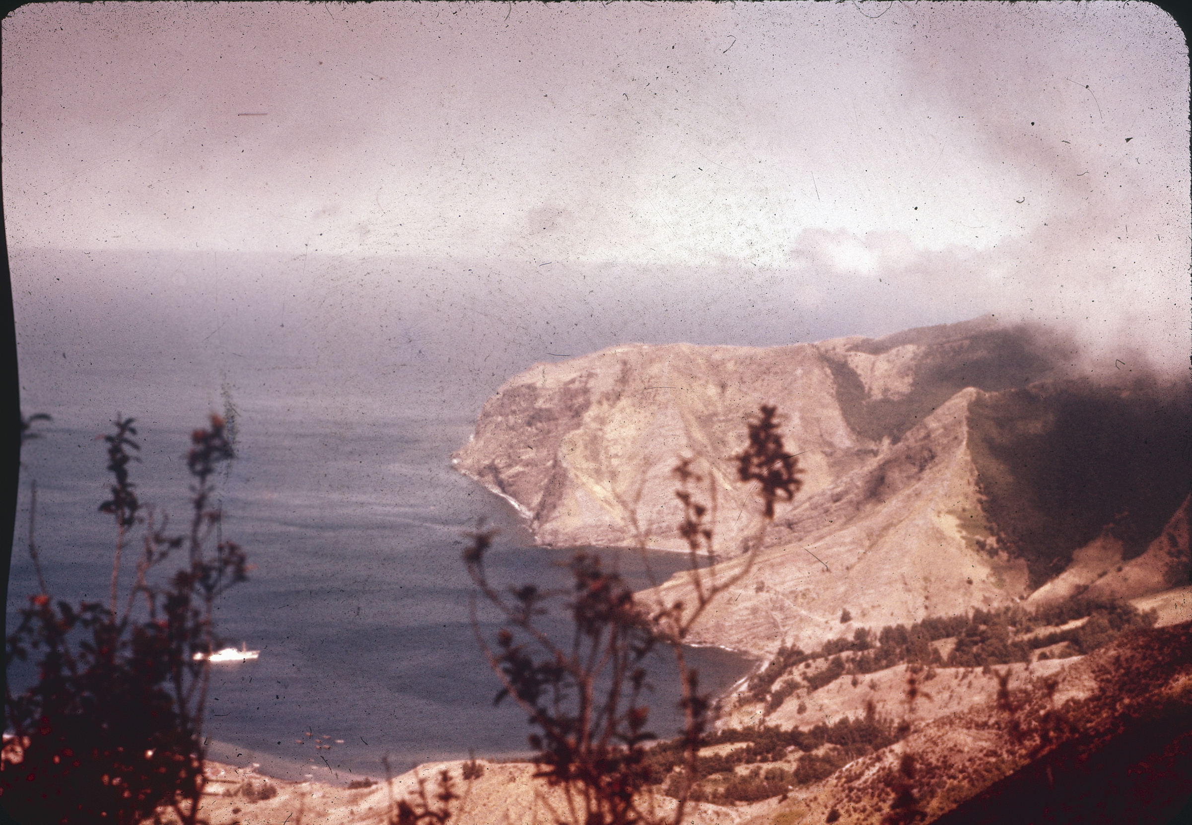 Bahía Cumberland, Isla Robinson Crusoe, 1960