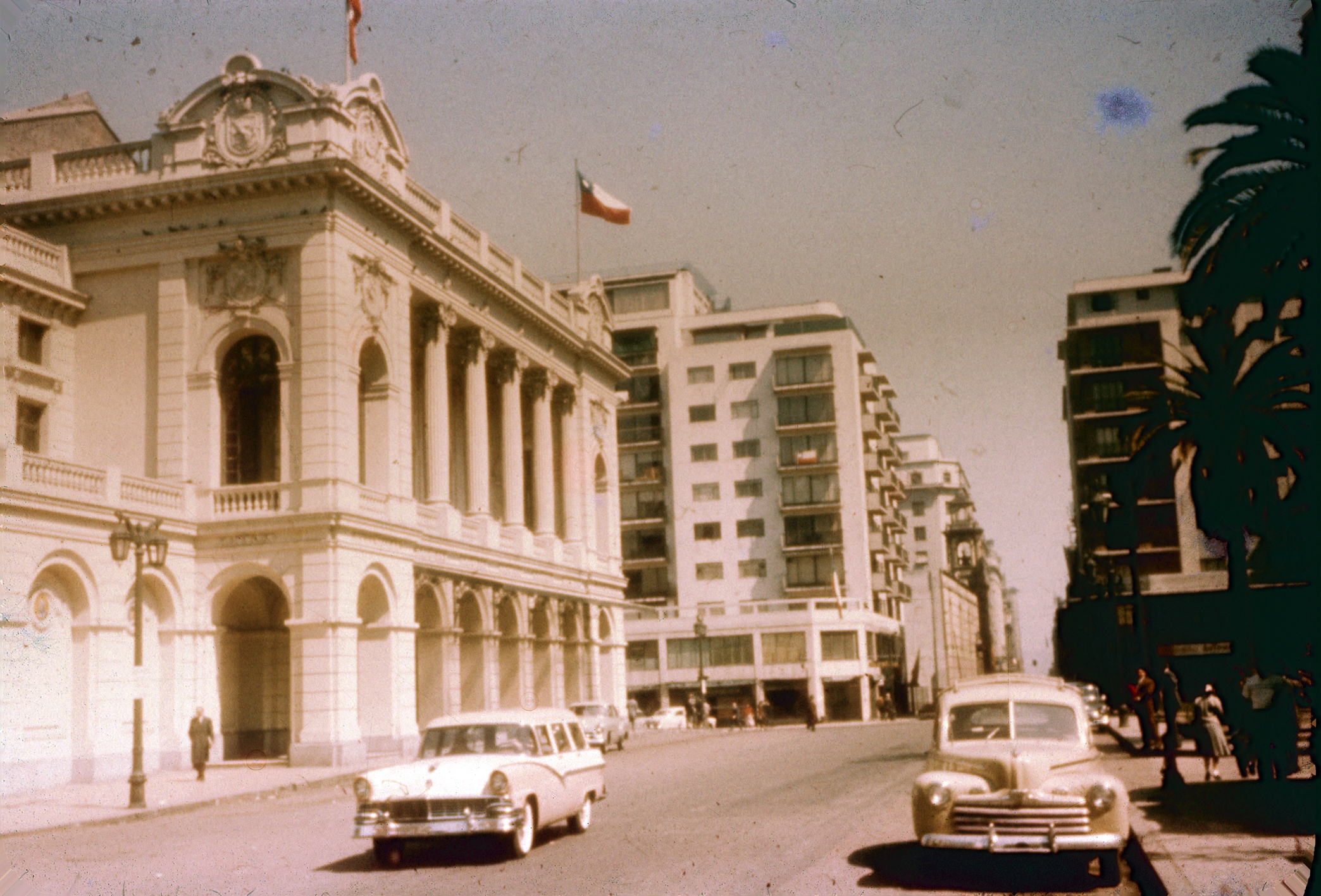 Calle Agustinas, Teatro Municipal en los años 60´s