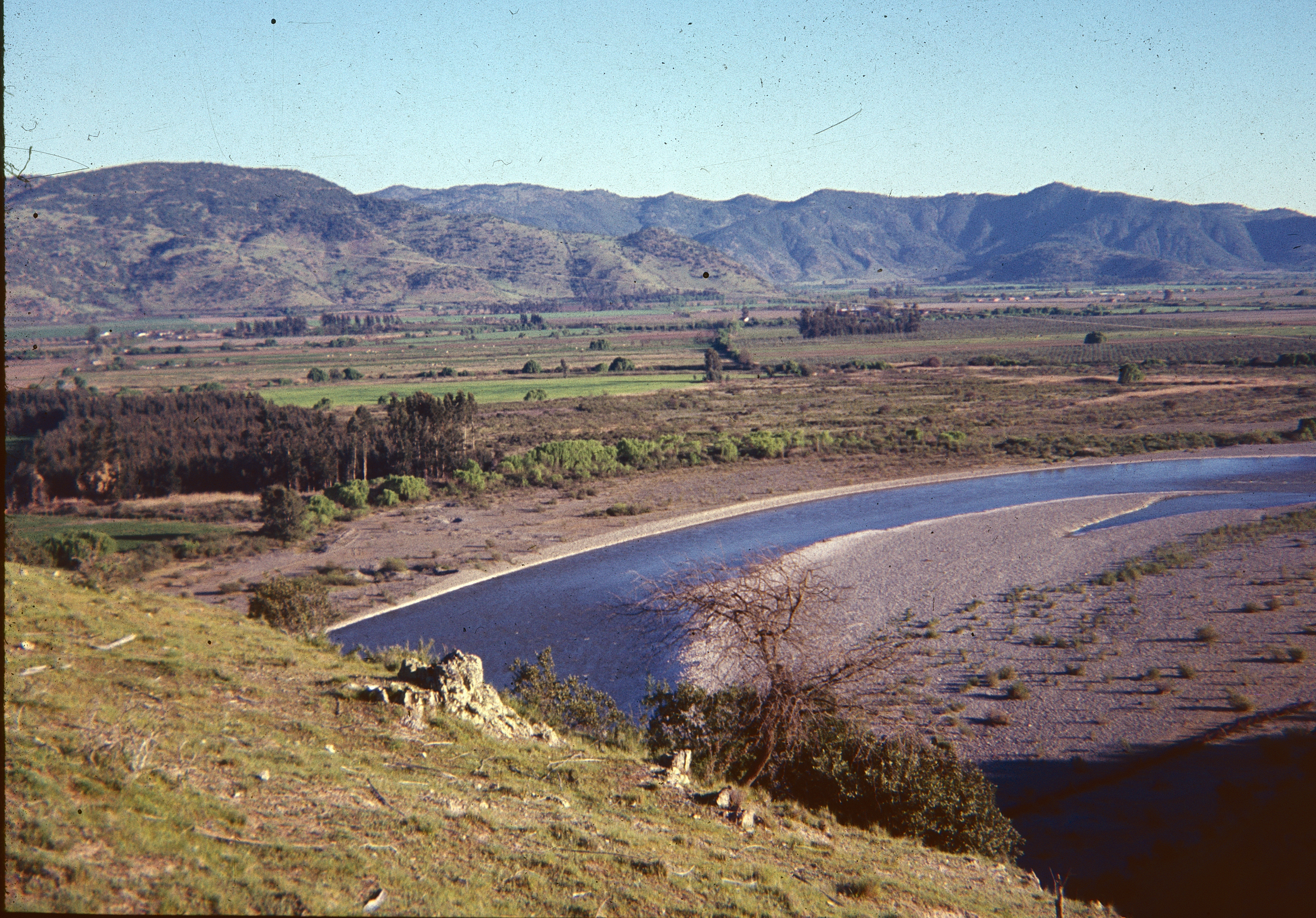 Río Mataquito, Región del Maule años 60