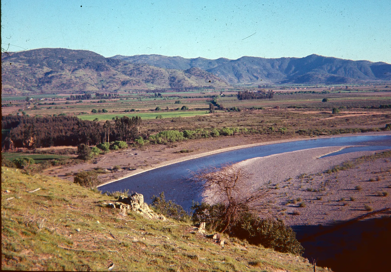 Río Mataquito, Región del Maule años 60