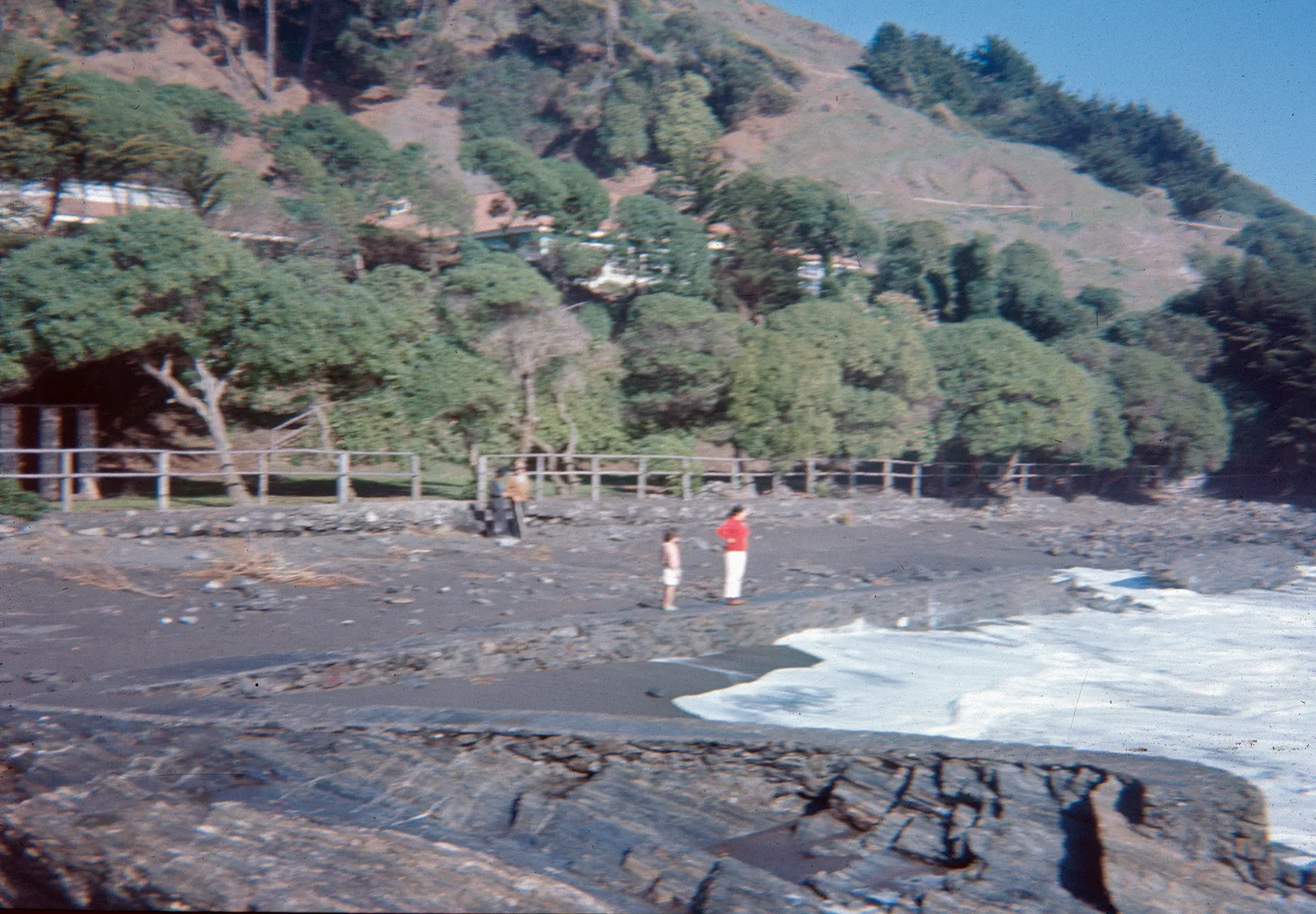 Playa en Llico en los años 60´s