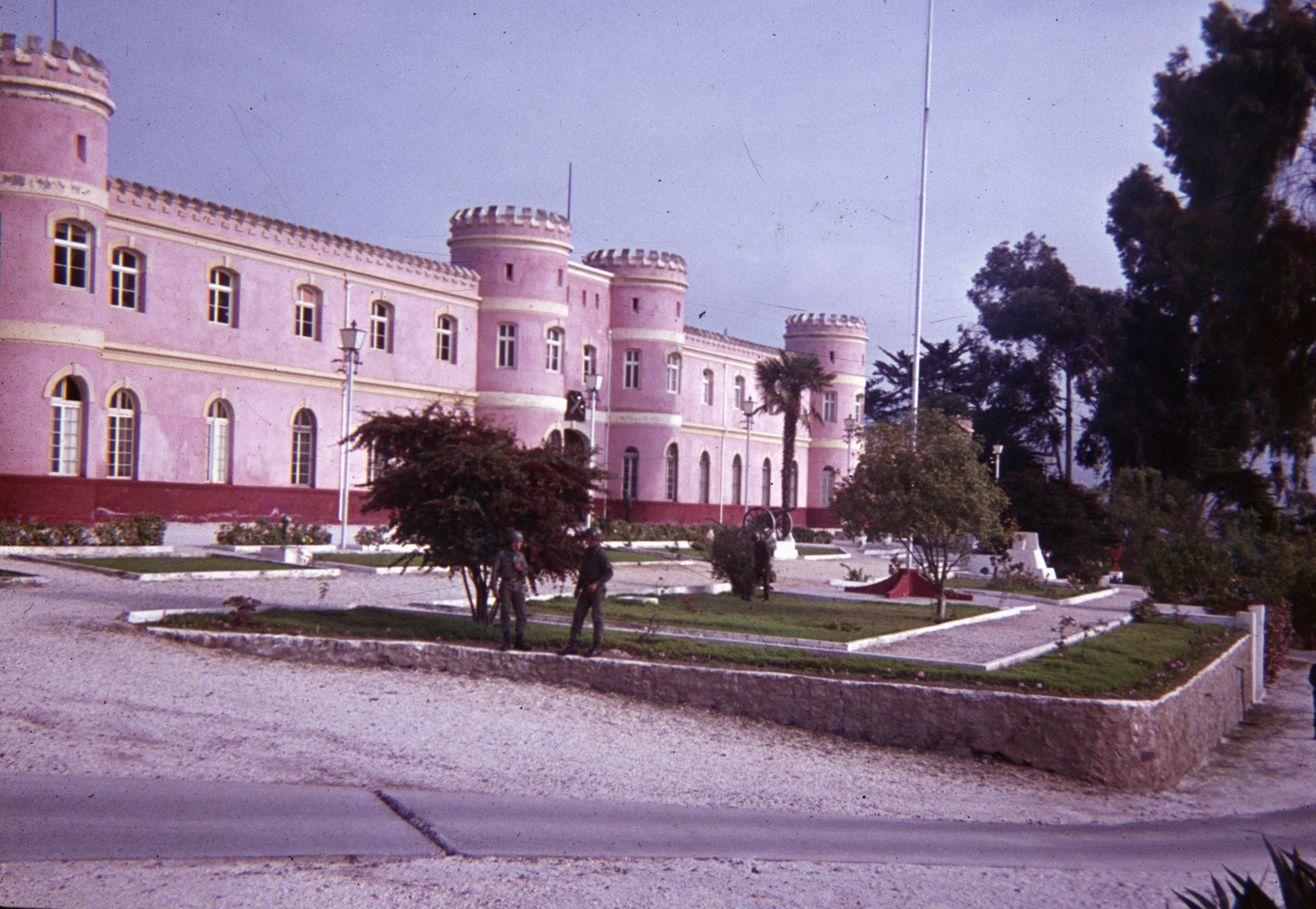 Regimiento de Artillería N° 2 Arica de La Serena. Fines década del 60'