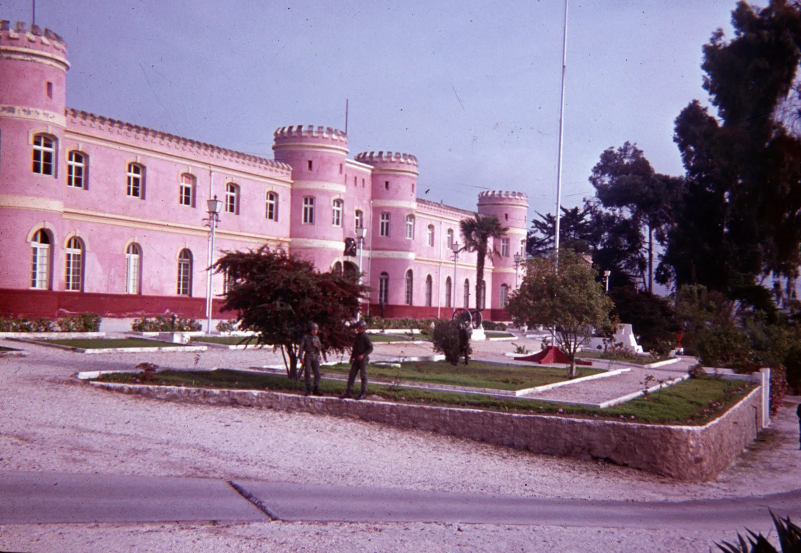 Regimiento de Artillería N° 2 Arica de La Serena. Fines década del 60'