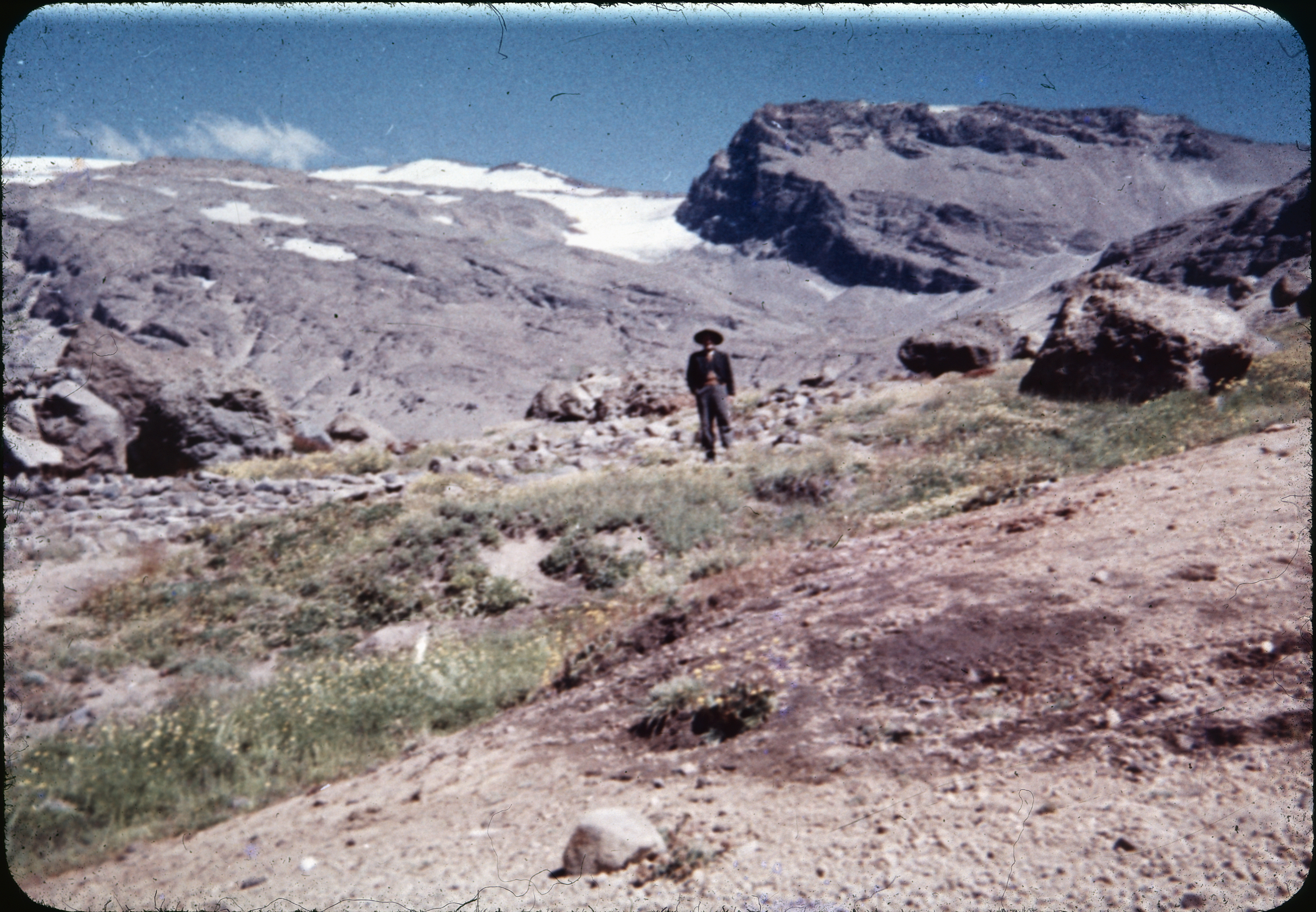 Campesino sector de los Queñes, Curicó