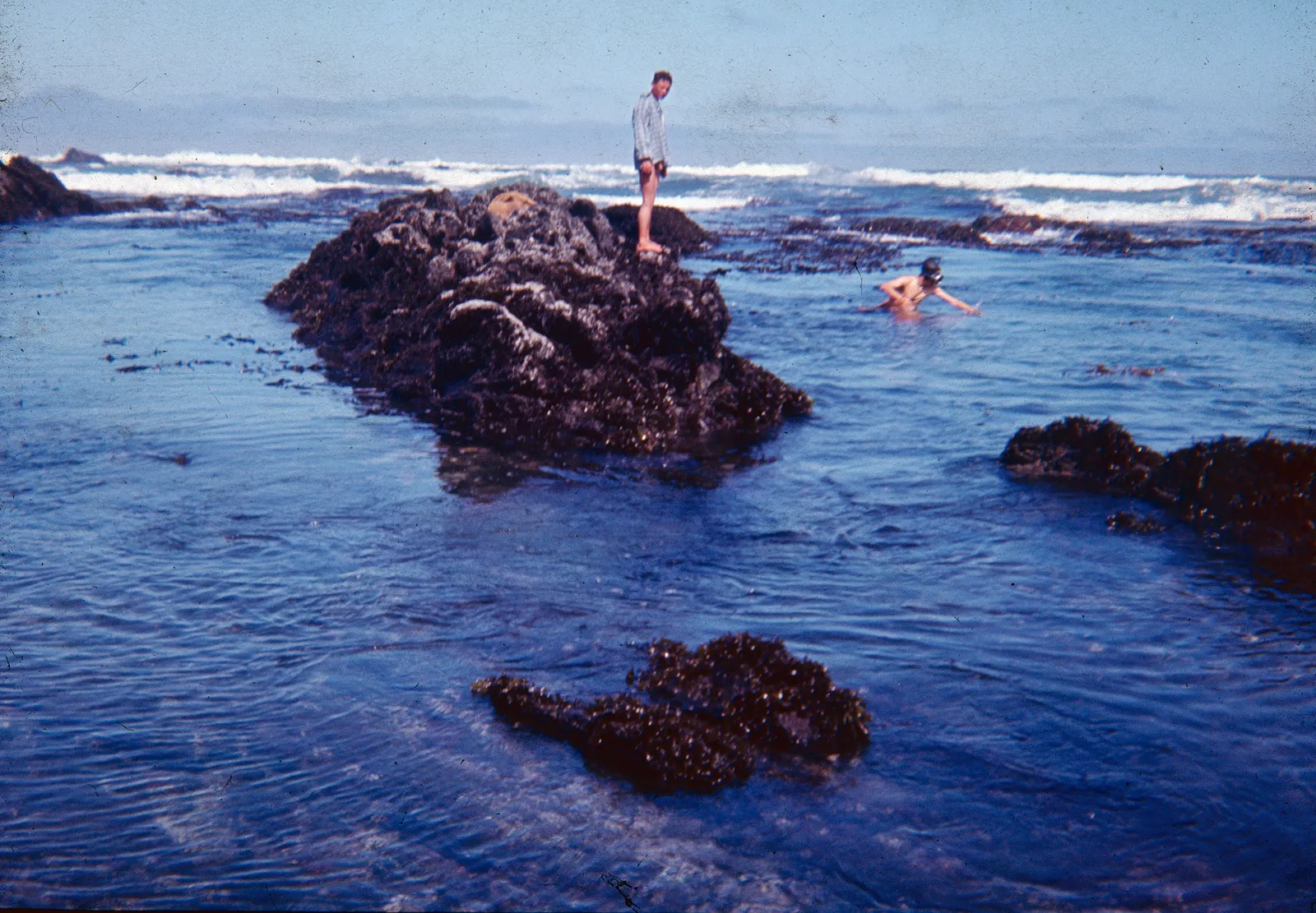 Mariscadores de Boyeruca en los 60s