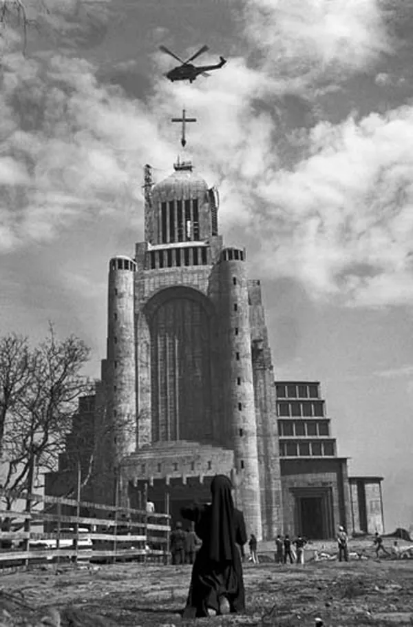 Templo Votivo de Maipu en 1973