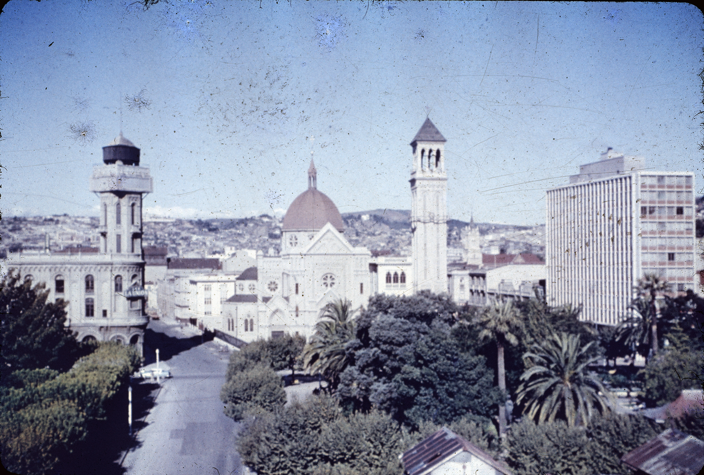 Catedral de Valparaíso en los años 60s
