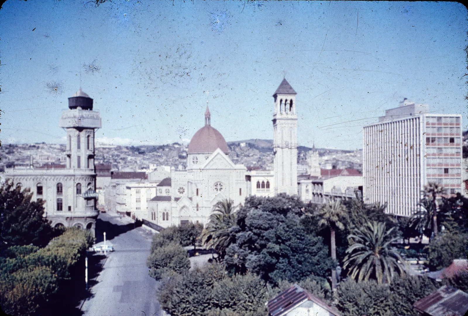 Catedral de Valparaíso en los años 60s