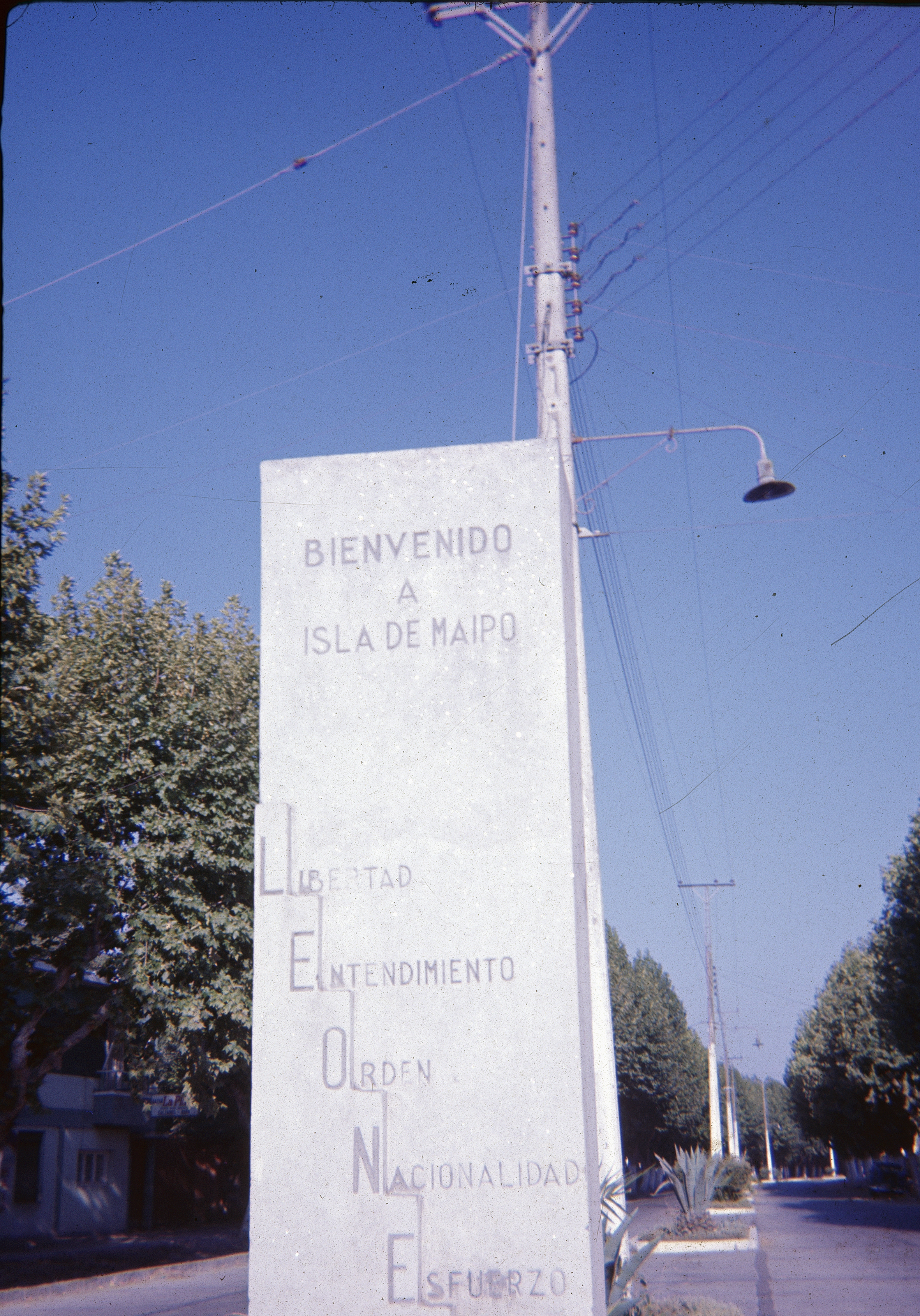 Isla de Maipo en los 60s
