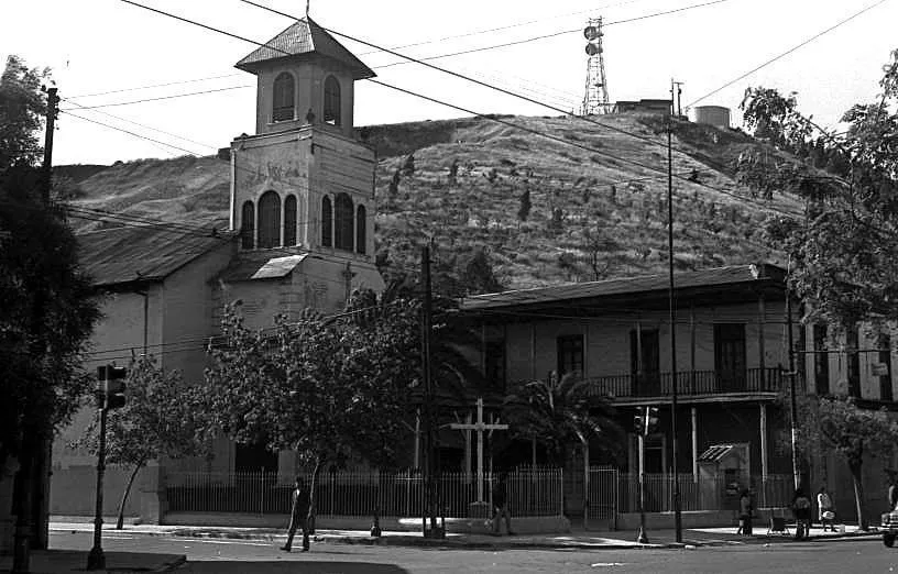 Iglesia la Viñita en 1973