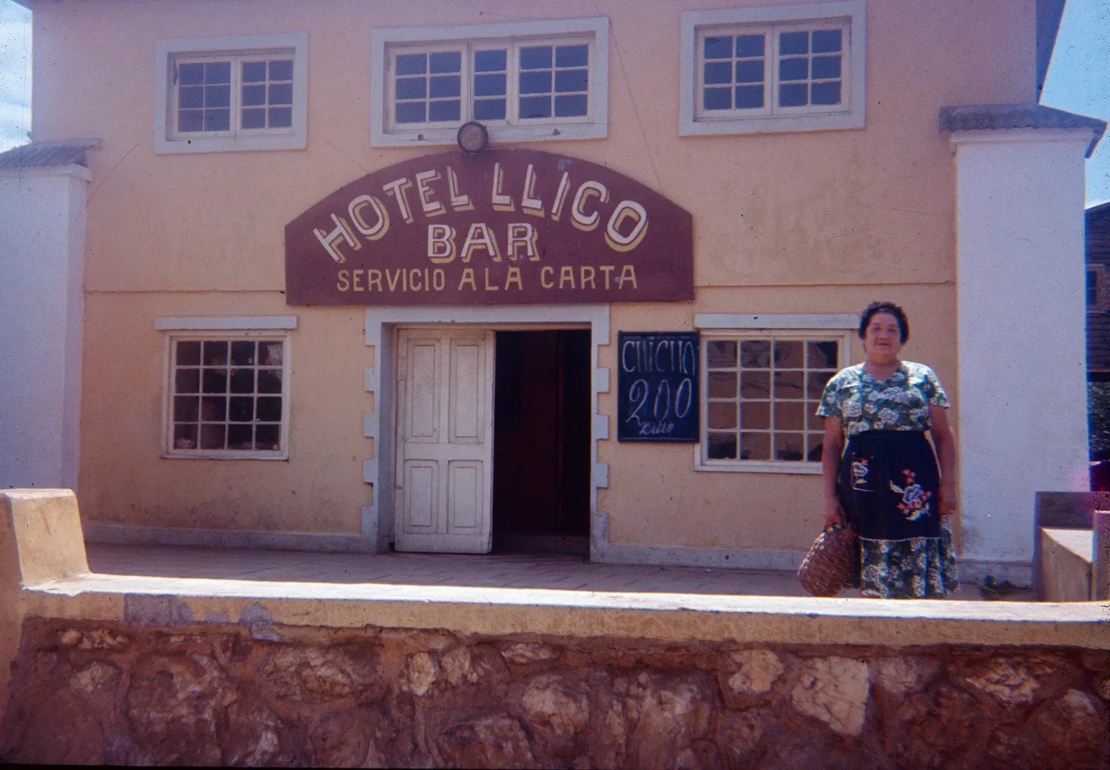 Hotel Llico Bar, Llico años 60's