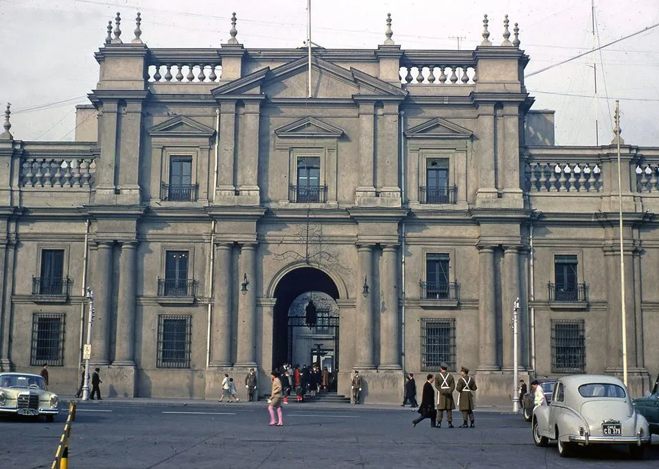 Palacio de la Moneda en 1967