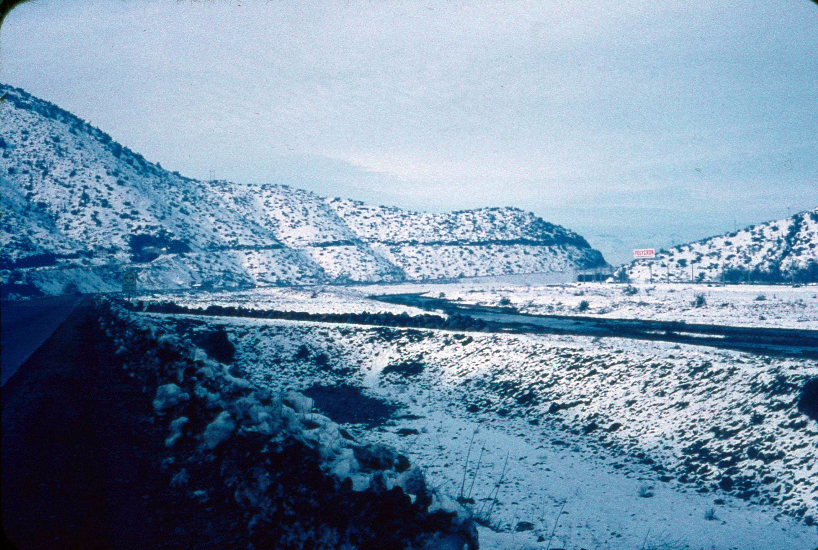 Panamericana sector Angostura en 1972