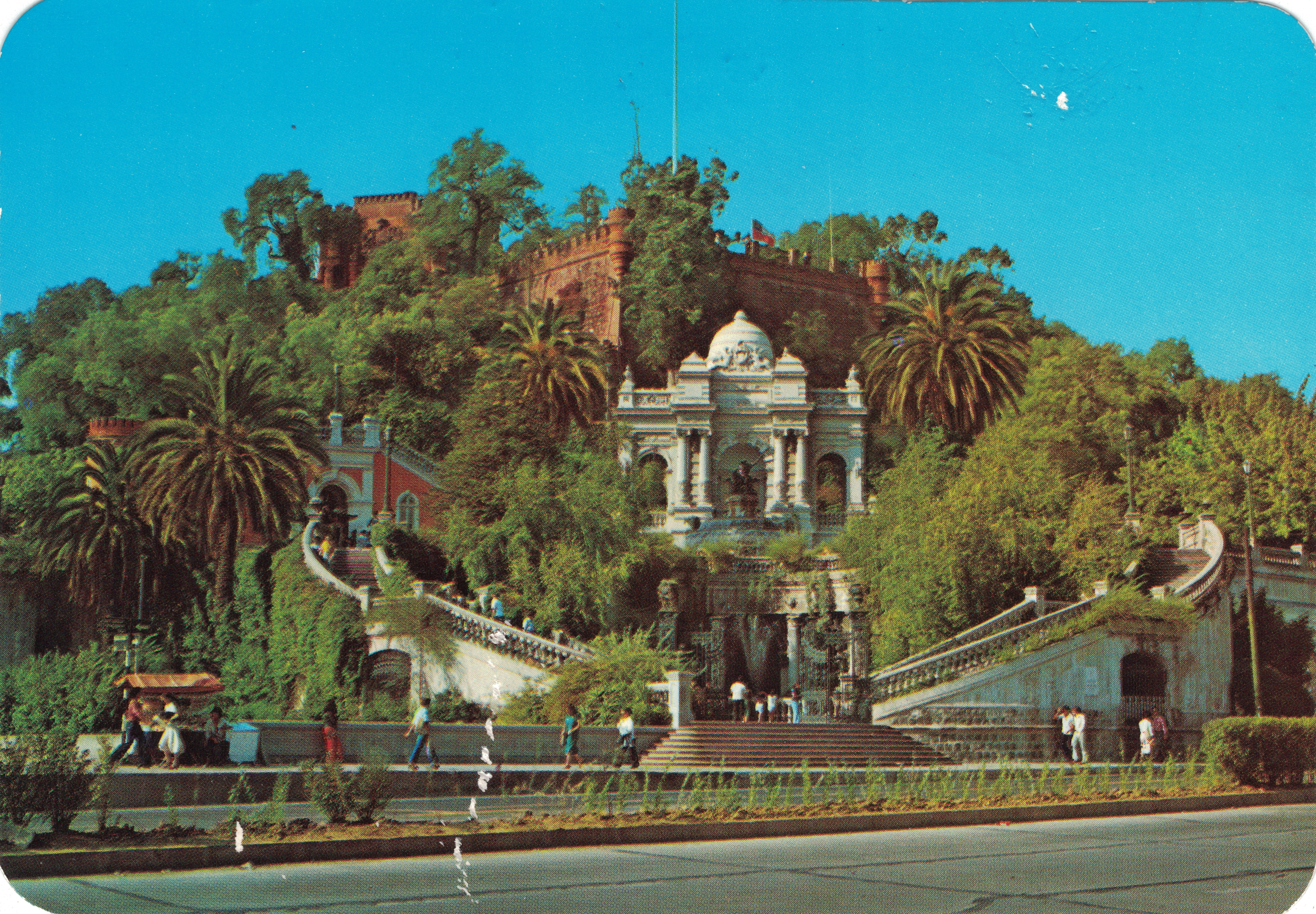 Cerro Santa Lucía, años 80'