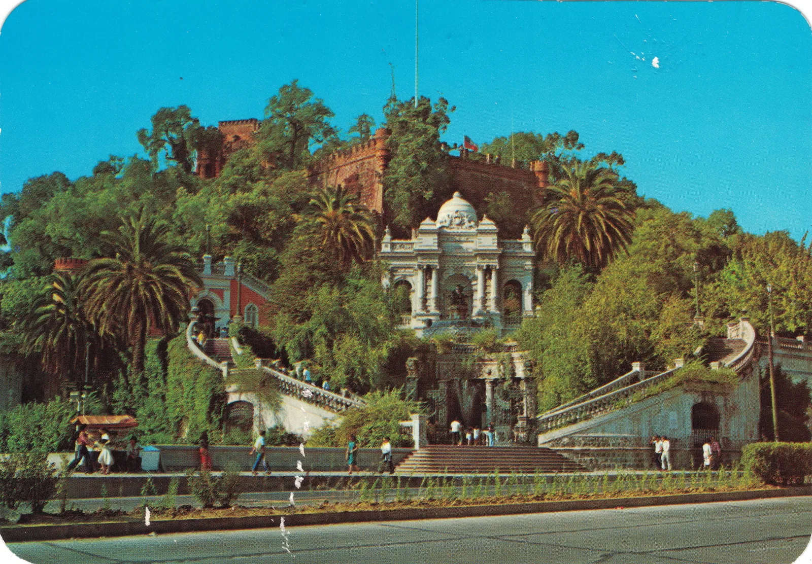 Cerro Santa Lucía, años 80'