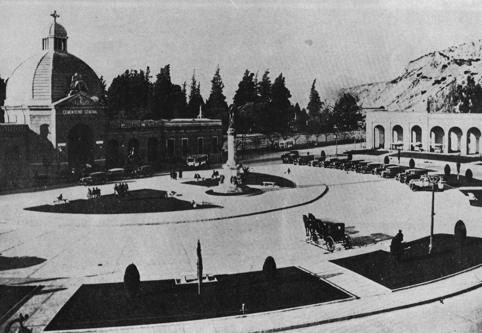 Plaza La Paz en 1930