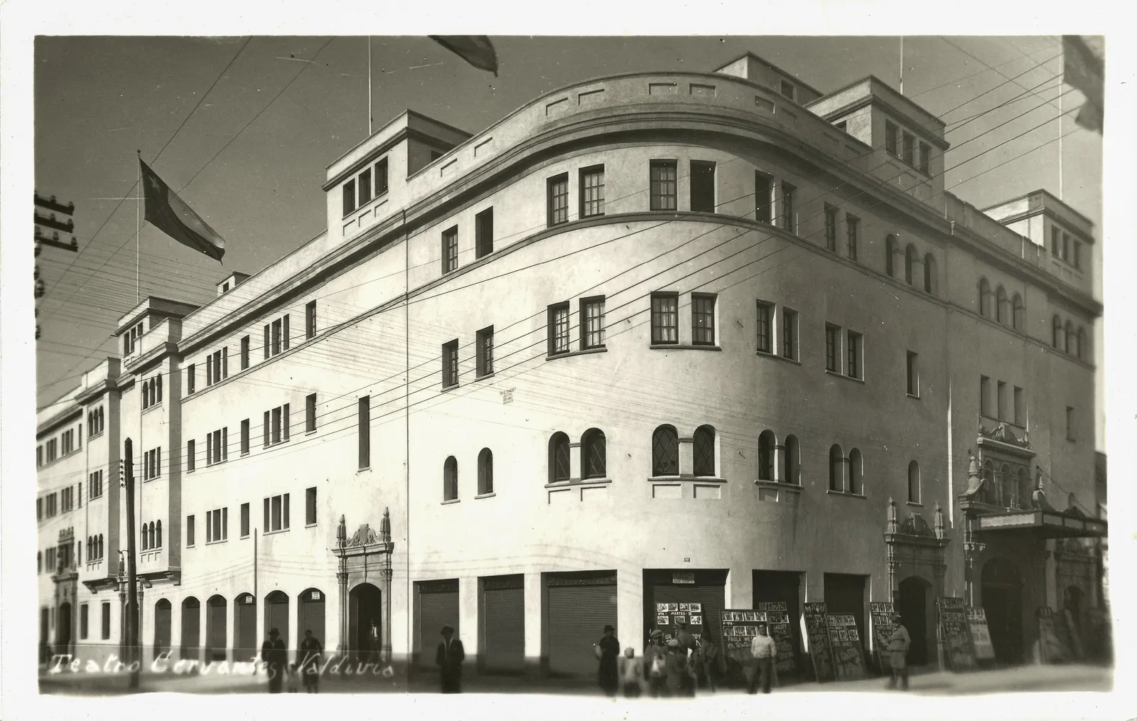 Teatro Cervantes, Valdivia en 1940