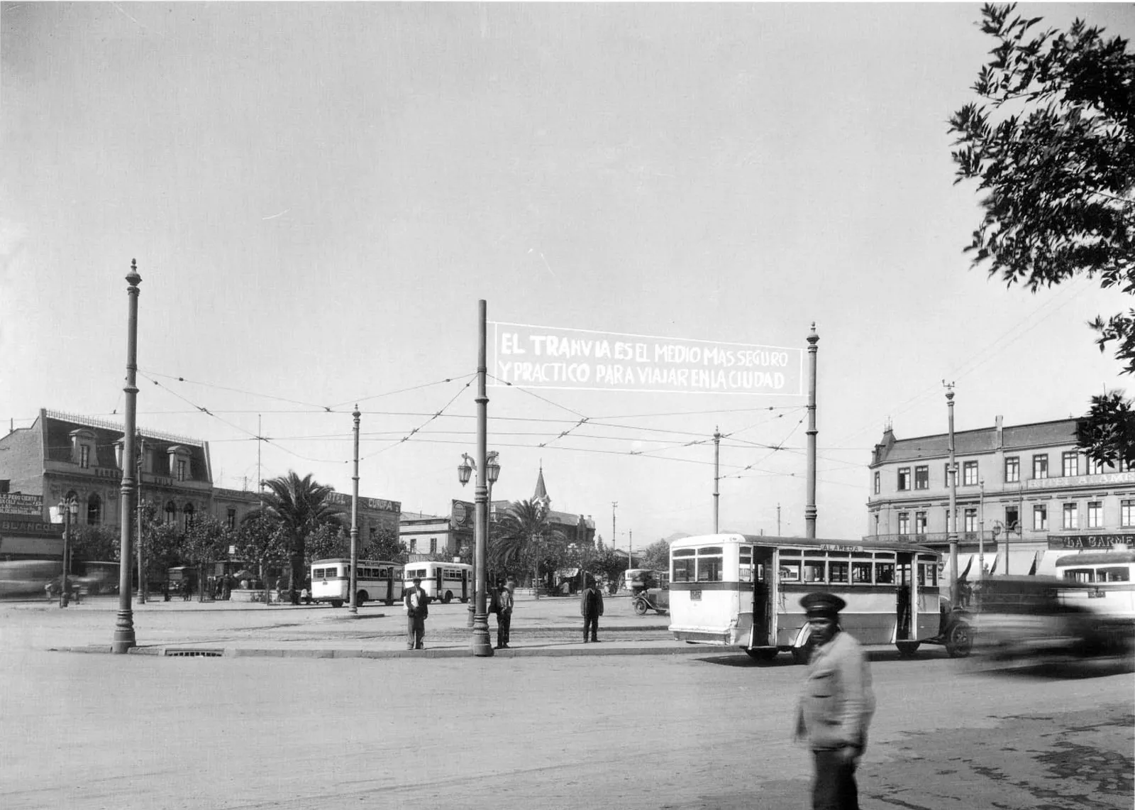 Alameda desde Estación Central, 1931