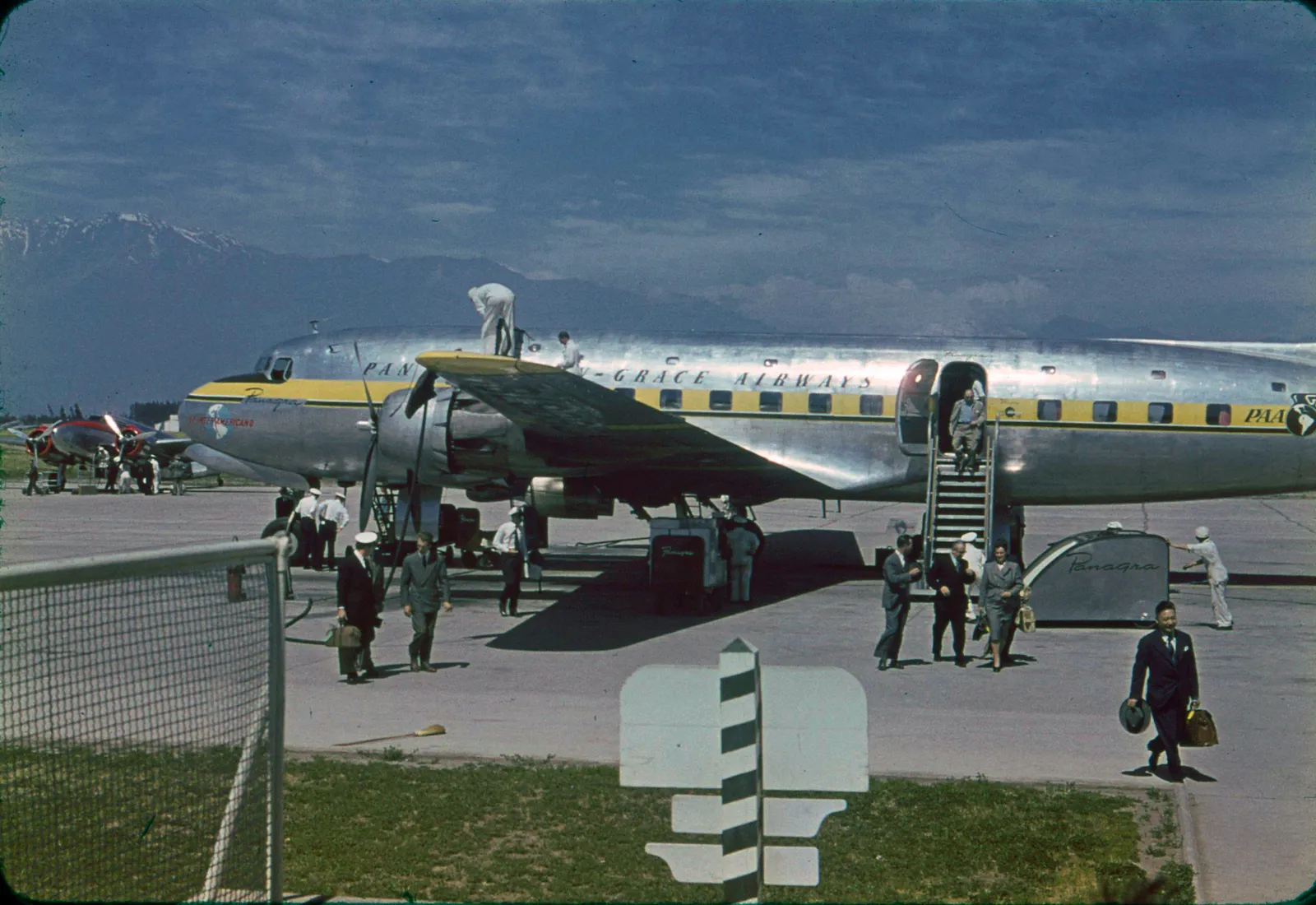 Aeropuerto Cerrillos a fines de los 40s