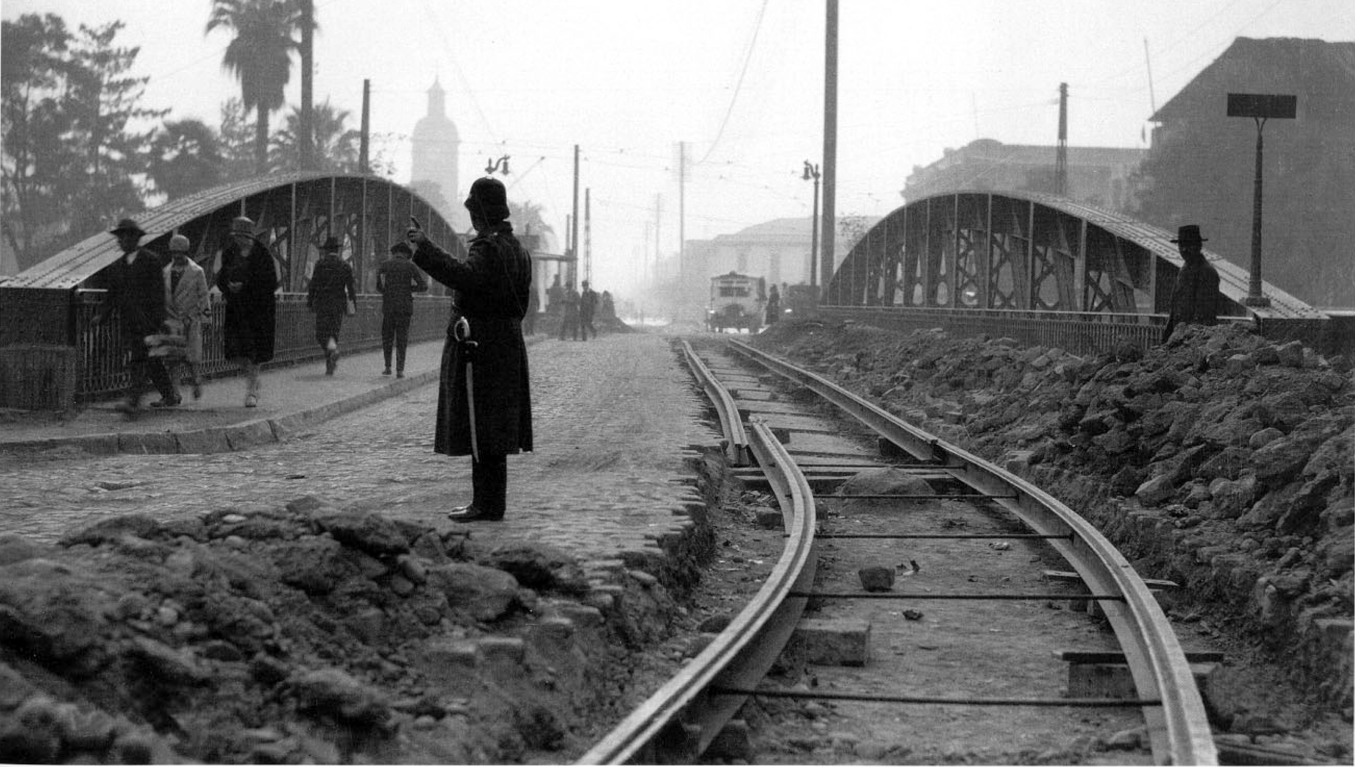 Puente Recoleta, 1922