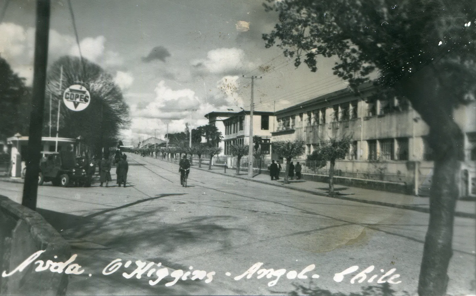 Copec de Angol, años 50s