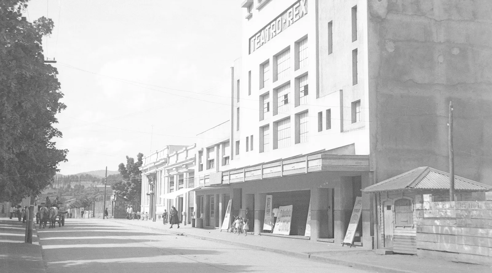 Teatro Rex de Angol en 1952