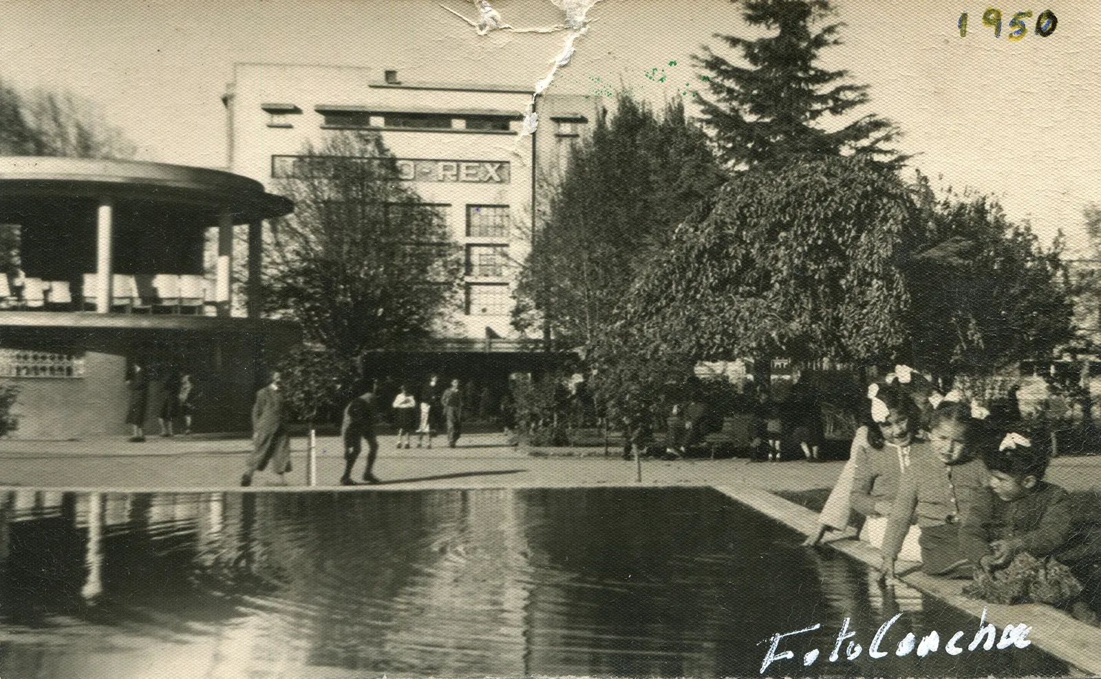 Teatro Rex de Angol en 1950