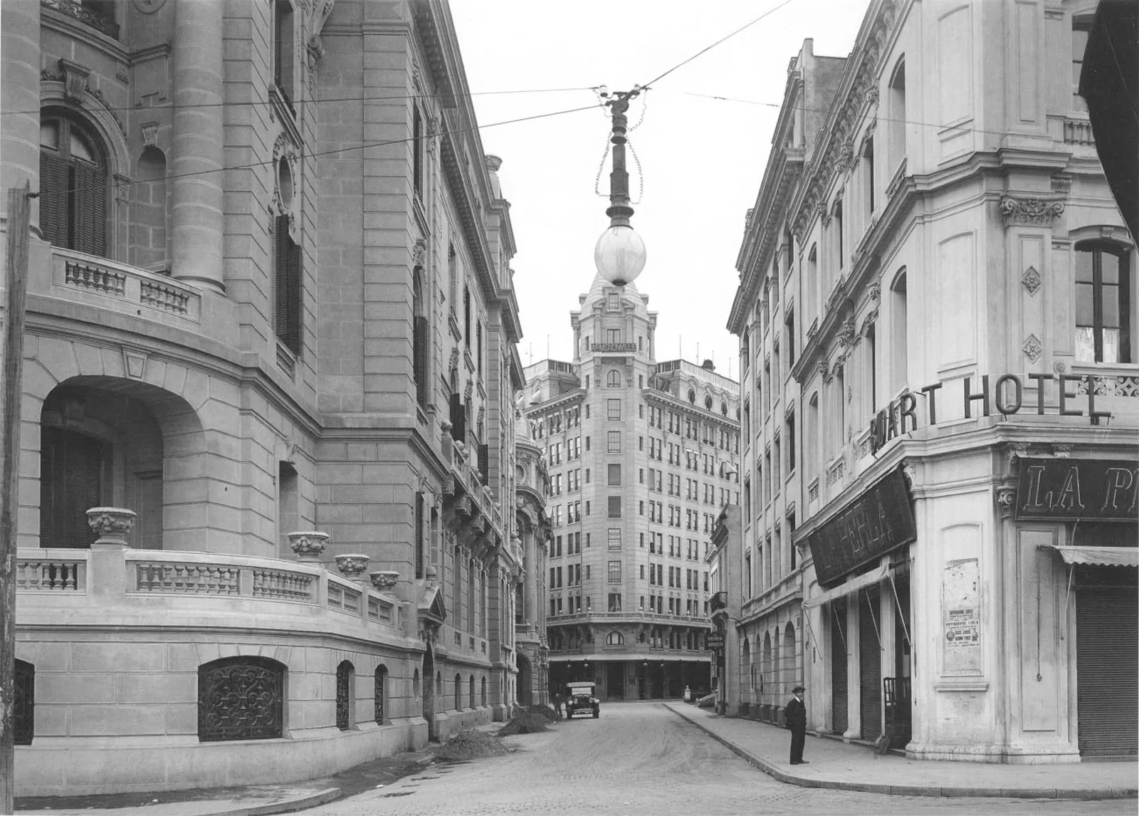 Calle Nueva York con Alameda, 1925