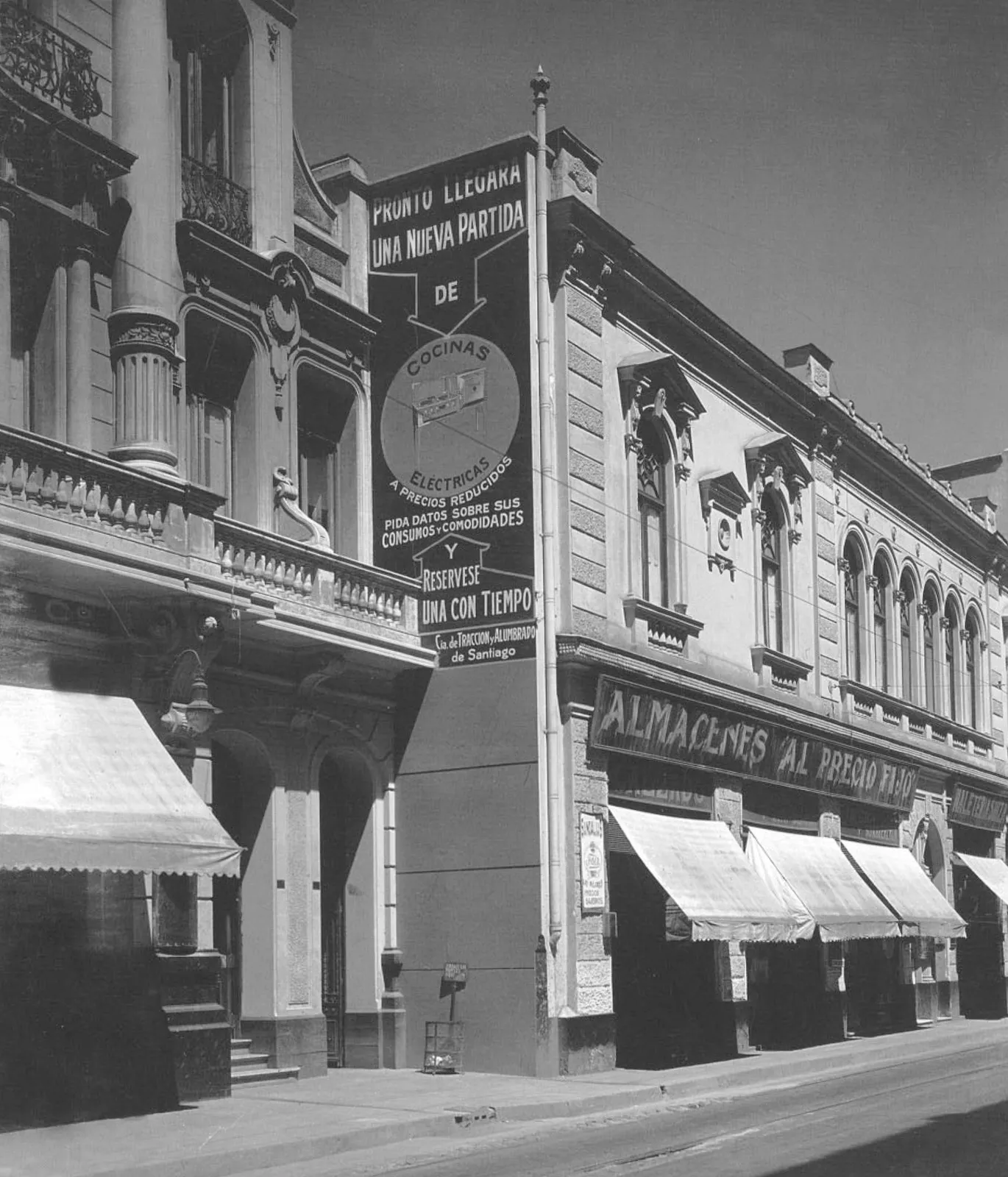 Calle Ahumada, año 1927