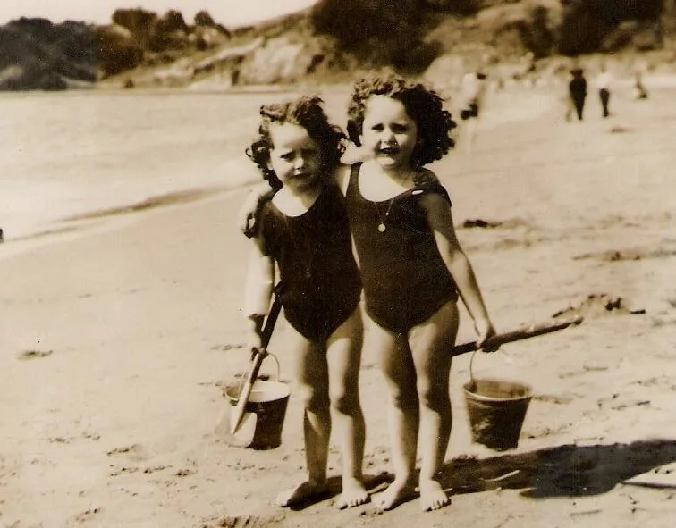 Playa de Cerro Verde, Penco en 1935