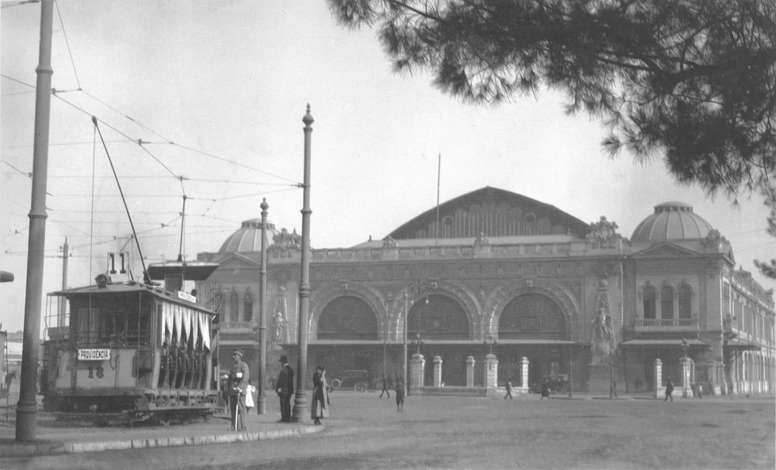 Estación Mapocho año 1920