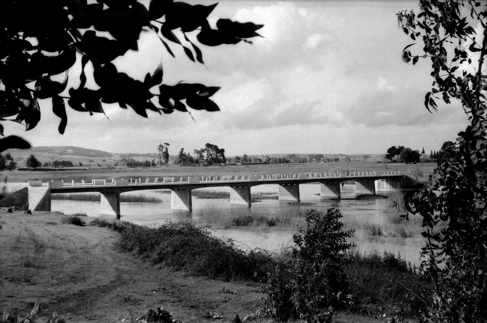 Puente Vergara de angol en 1948
