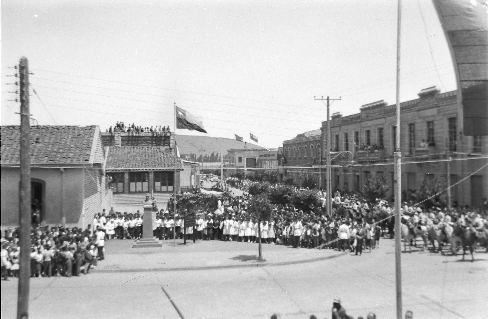 Celebración en Angol en 1953