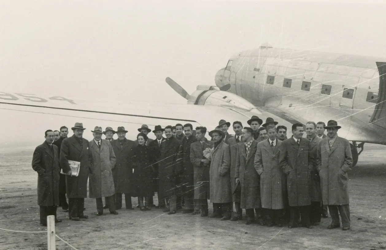 Aeropuerto de Antofagasta en 1950