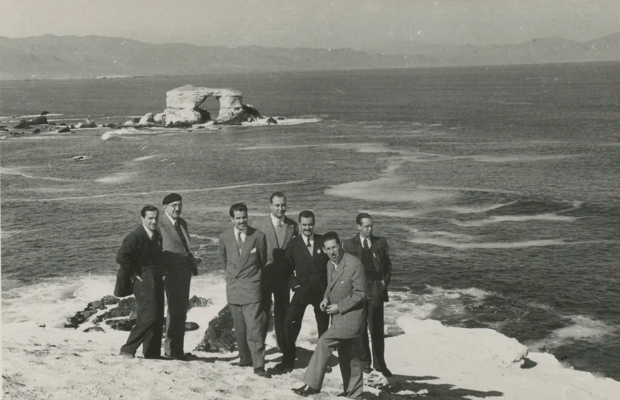Portada de Antofagasta en 1950