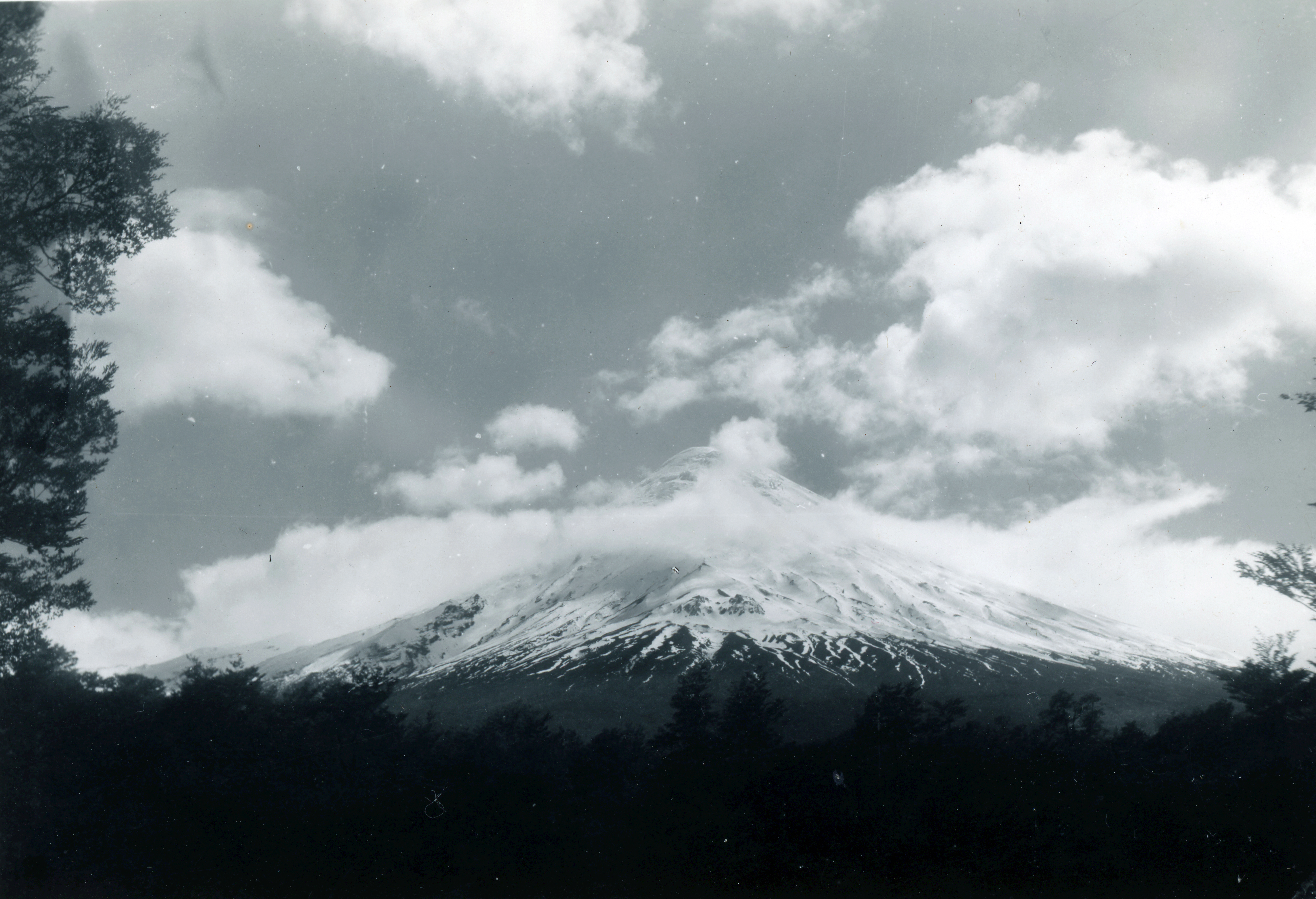 Volcán Osorno en 1949