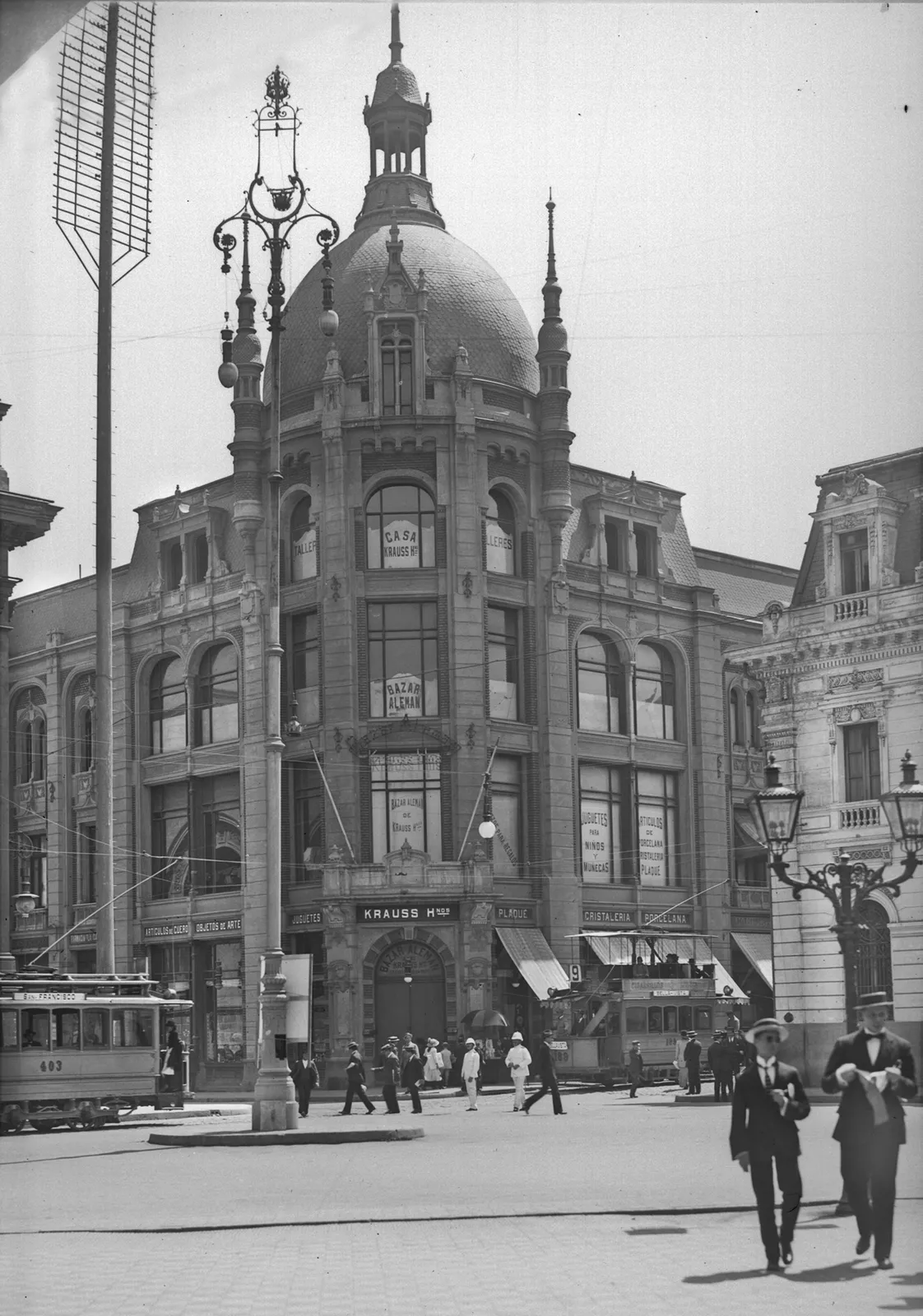 Bazar Krauss en 1920