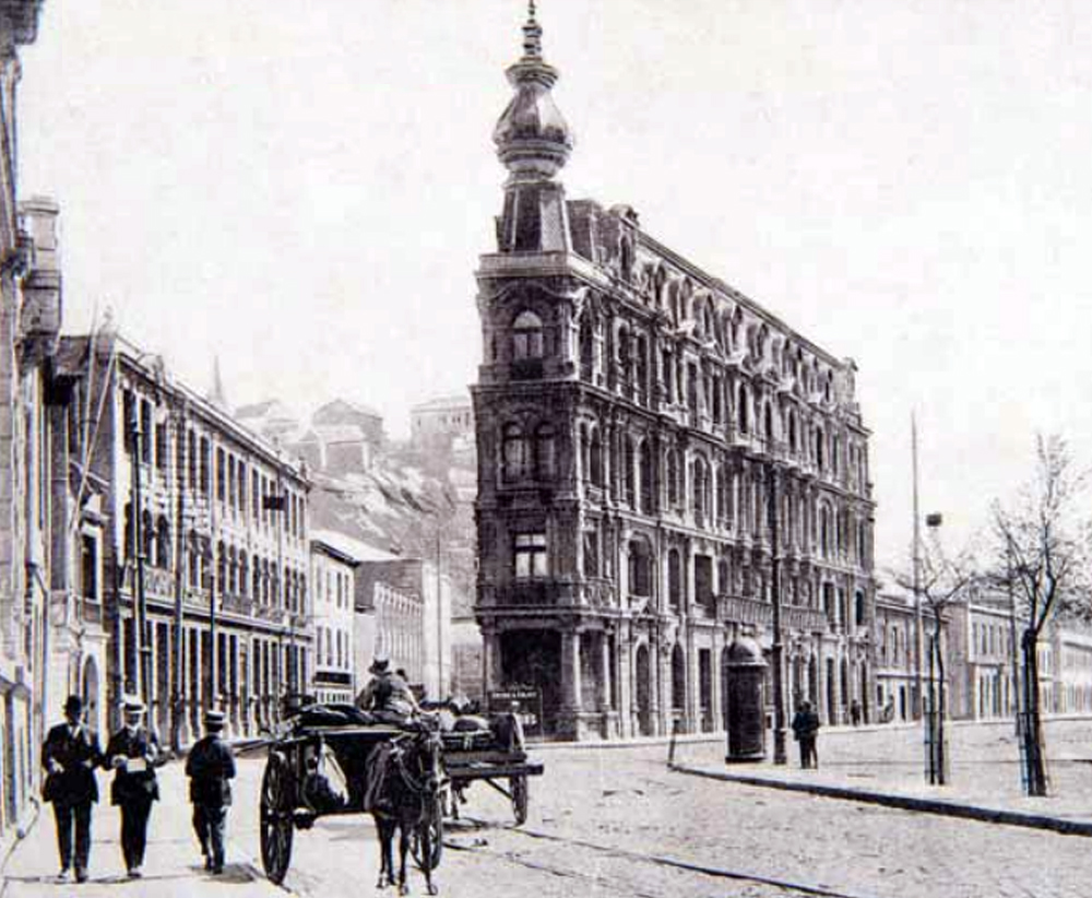 Edificio Brown de Valparaíso en 1911