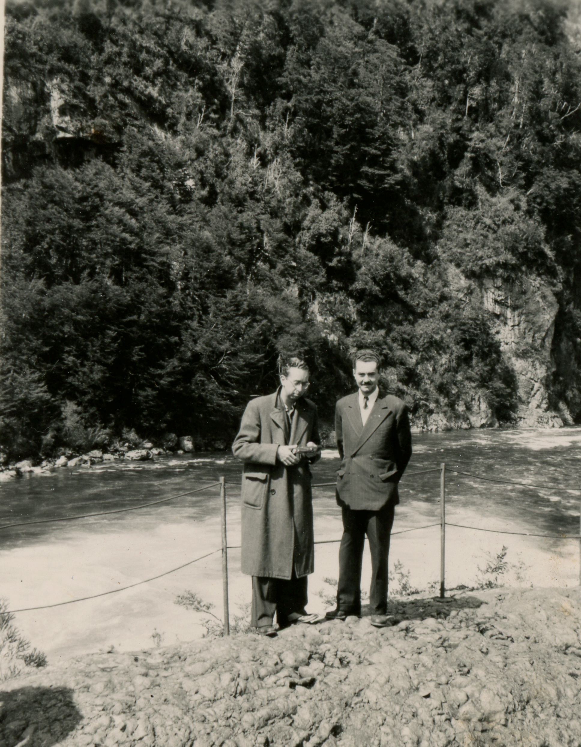 Río Petrohué en 1949