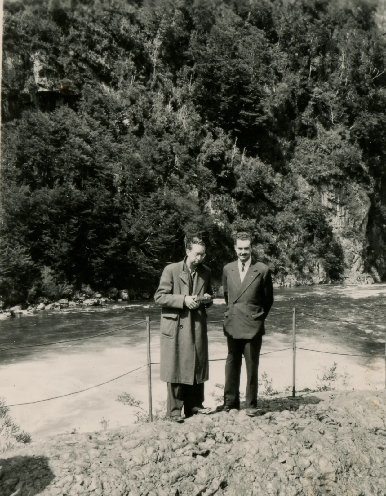 Río Petrohué en 1949