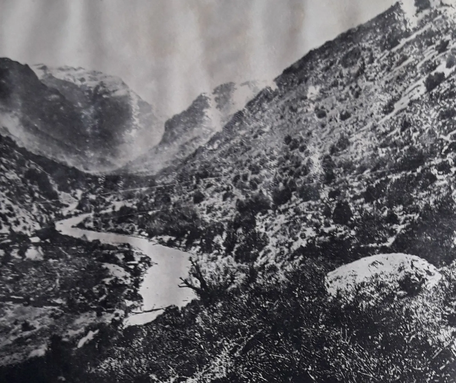 Río Aconcagua en 1926
